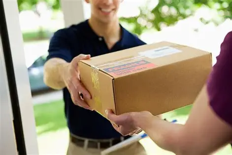 Personne qui réceptionne un colis
